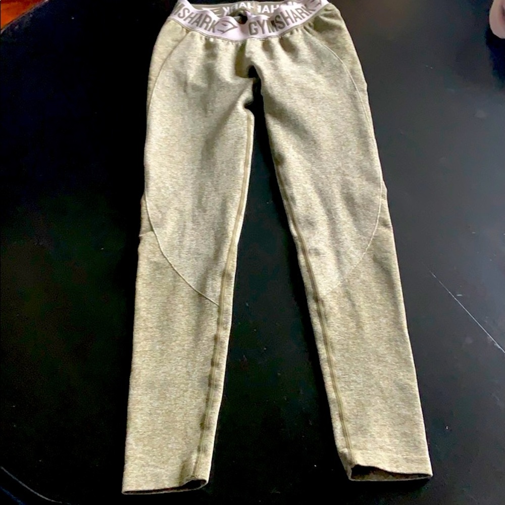 GymShark Flex Khaki Merle Leggings